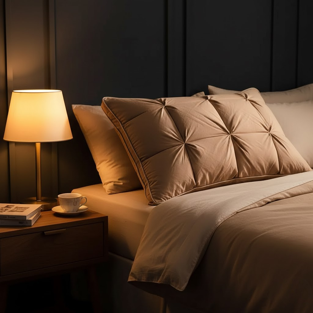 MIRELO - Luxe hypoallergeen ganzendonzen kussen