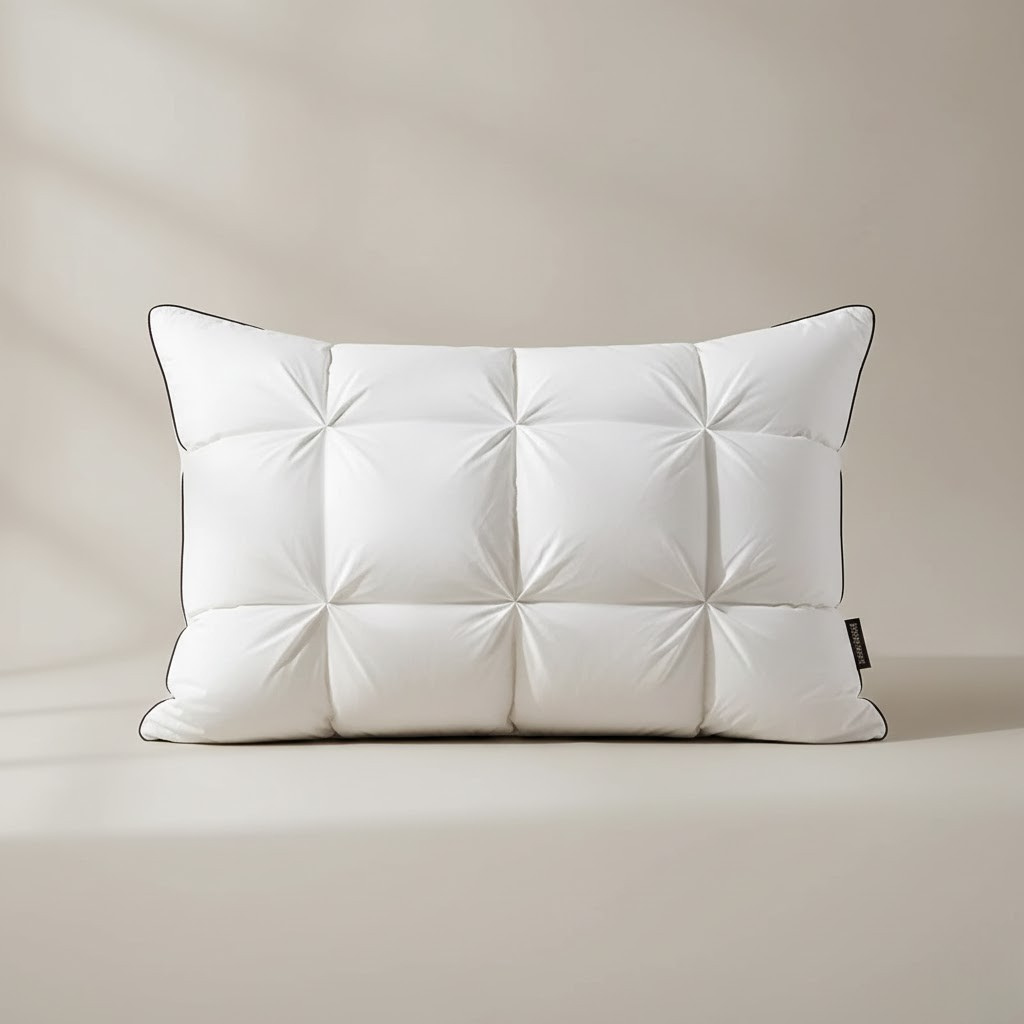 MIRELO - Luxe hypoallergeen ganzendonzen kussen